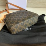 Celine original small camera bag in triomphe canvas JXG070918