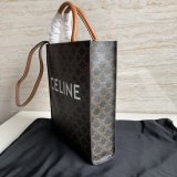 Celine original small cabas vertical in triomphe canvas JXG070915