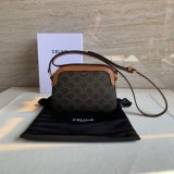 Celine original small camera bag in triomphe canvas JXG070918