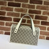 Guccii original GG Supreme Horsebit 1955 small top handle bag GZ071219