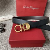 Ferragamo original men belt 3 colors 35mm MJ080644