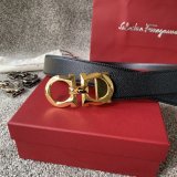 Ferragamo original men belt 3 colors 35mm MJ080642