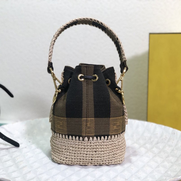 Fendi original Canvas Bucket OL080915