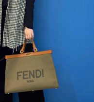 Fendi original Canvas tote bag OL080905