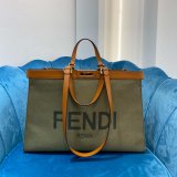 Fendi original Canvas tote bag OL080905