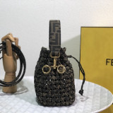 Fendi original FF LOGO Bucket bag OL080921