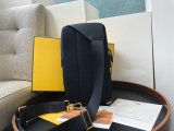 Fendi original leather mini shoulder bag OL080935