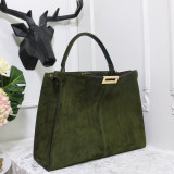 Fendi original Suede peekaboo shoulder bag OL080928