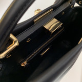 Fendi original leather peekaboo mini shoulder bag OL080931