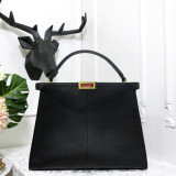 Fendi original leather peekaboo shoulder bag OL080929