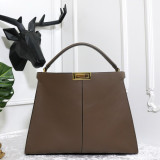 Fendi original leather peekaboo shoulder bag OL080929