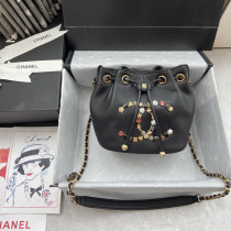 Chanel 3 colors Original Small Bucket DJ081608