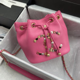 Chanel 3 colors Original Small Bucket DJ081608