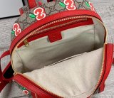 Gucci original Small backpack with GG Apple print GZ90423