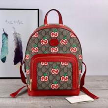 Gucci original Small backpack with GG Apple print GZ90423