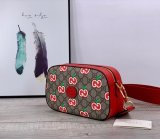 Gucci original Small shoulder bag with GG Apple print GZ90422