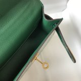 Hermes 1：1 quality crocodile mini kelly 19CM FL101605