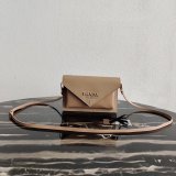 Prada original Saffiano Leather Mini Bag 1BP020 XM20102012