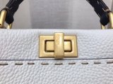 Fendi original togo leather small PEEKABOO OL102401