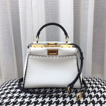 Fendi original togo leather small PEEKABOO OL102401