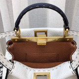 Fendi original togo leather small PEEKABOO OL102401