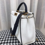 Fendi original togo leather Medium PEEKABOO OL102402