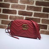 Guccii GG Marmont matelassé shoulder 447632 GZ20110101