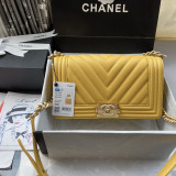 Chanel 10 colors original grained calfskin Golden Leboy DJ20110702