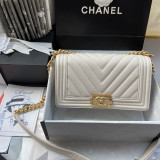 Chanel 10 colors original grained calfskin Golden Leboy DJ20110702
