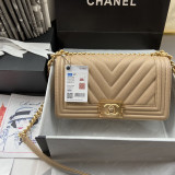 Chanel 10 colors original grained calfskin Golden Leboy DJ20110702