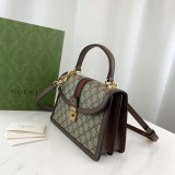 Guccii Queen Margaret GG small top handle bag   EY2141204