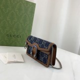 Guccii Dionysus GG velvet small shoulder bag EY2141212