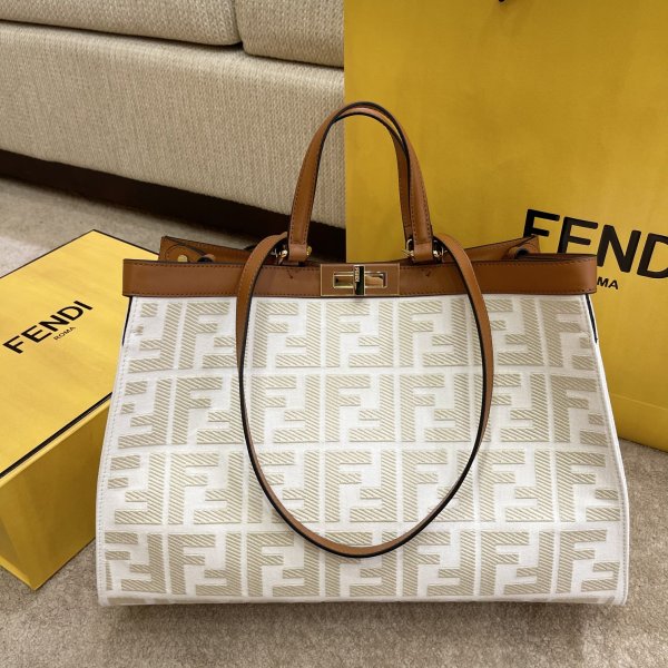 Fendi original Canvas tote bag OL041413