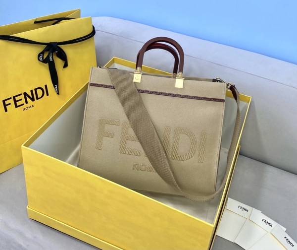 Fendi original Canvas tote bag OL041401