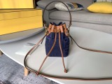 Fendi original Canvas Bucket  OL041404