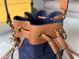 Fendi original Canvas Bucket  OL041404