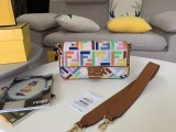 Fendi original Canvas shoulder bag OL041412