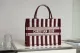 Dior 3 colors Book Tote bag in embroidered canvas BF041504