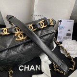 Channnel 4 colors Original Leather Long Chain Shoulder Handbag  DJ041606