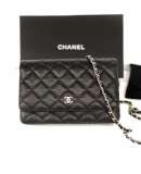 Channnel 6 colors Original Leather Long Chain Shoulder Handbag SL041603