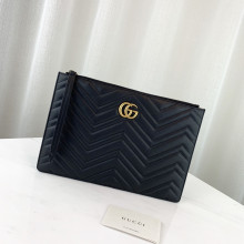 Guccii GG Marmont matelassé clutch 476440 EY2142608