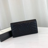 Gucci 3 colors oringinal women wallet 443436 EY2142607