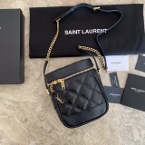 Saint Laurent Original Cassandra Small in Grain shoulder bag 649779 MTX2143018