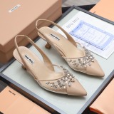 Miu Miu 5.5cm high heel shoes HG2150512