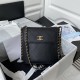 Channnel 4 colors Original Leather Long Chain Shoulder Handbag DJ052203