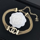 Chanel 1:1 jewelry necklace yy2160312