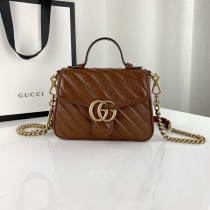 Gucci GG Marmont mini top handle bag EY2160808