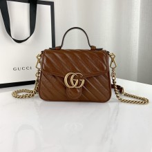 Gucci GG Marmont mini top handle bag EY2160808