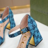 Gucci women high heel 7.5cm shoes HG2161212