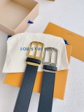 Louis Vuitton original women belt 2 colors 35mm MJ2162817